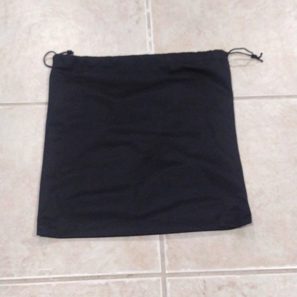 Unbranded Black Fabric Storage Drawstring Dust Bag Sized 12.5 x 12.5-inch - Picture 1 of 6
